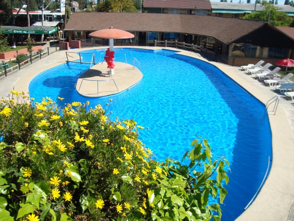 Piscina hongo en Riberas del Maule